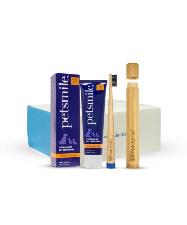 Petsmile Bamboo Toothpaste and Toothbrush Kit 4.23g