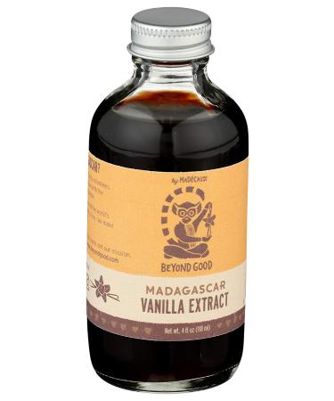 Beyond Good Madagascar Vanilla Extract 4 Fl Oz - Pure, Organic Flavor - Buy Online on GoSupps.com