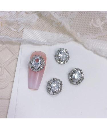 FEIlei Zircon Nail Rhinestones 3D Nail Charm Alloy Nail Jewelry Gem-Nail Art Decoration - Buy Online on GoSupps.com