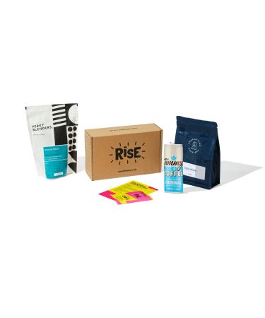 RISE Coffee Box | 2 x 250g of Ethically Sourced 100% Arabica - Whole Bean | Medium Roast Coffee Beans | Coffee Gift
