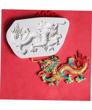NUOBESTY Mold Chocolates DIY Chocolate Baking Tool Party Chocolate Dragon Shape Silicone Fondant Making Chocolate Mould Baking Supplies DIY Baking Mould Silica Gel Making Tools Flexible - Buy Online on GoSupps.com