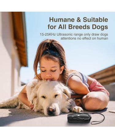 Anti Barking Device Auto Dog Barking Deterrent Devices Stop Dog Barking Ultrasonic Anti Barking Device Dogs Bark Stopper LED Indicate Indoor Outdoor Bark Control Training For Small Medium Large Dogs - Buy Online on GoSupps.com