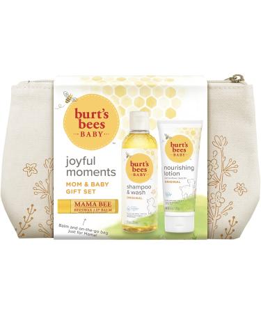Burt's Bees Joyful Moments with Baby Shampoo Wash, Lotion and Lip Balm