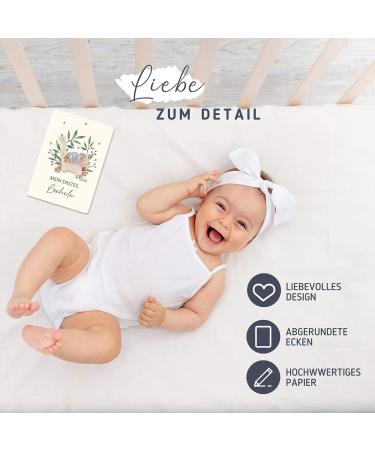 Biroyal Meilensteinkarten Set f r Jungen & M dchen 72 Karten in Geschenkbox | Perfekte Geschenkidee zur Geburt Taufe oder Babyfeier - Buy Online on GoSupps.com