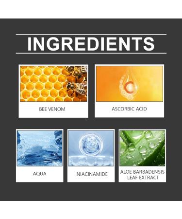 Face Serum for Women - Niacinamide Serum - Face Serum - Dark Spot Correcting Glow serum - Hydrating Serum - Bee Venom Face Care Brightening Serum Blackhead Remover Skincare - Buy Online on GoSupps.com