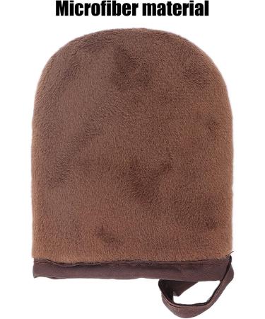Tanninging Mitts for Even Application Reusable Self Tanner Sponge Mitten Skin Glow with Tanning Mousse Cream Moisturizer and Sunscreen Spray (Brown) - Buy Online on GoSupps.com