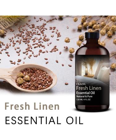 Fresh Linen Essential Oil and Magnolia Essential Oil 4 Fl Oz 120ML for Diffuser Humidifier Yoga Cleaning DIY Candle Soap Making Perfume Gift for Women Essential Oils - Buy Online on GoSupps.com