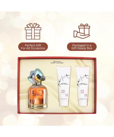 Marc Jacobs Perfect 3 Piece Gift Set for Women Floral - Buy Online on GoSupps.com