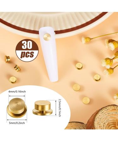 30 Pieces Spinning Nail Charms - Rotating 3D Nail Rings Jewelry for Women and Girls - Gold Nail Art Tools - Buy Online on GoSupps.com