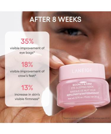 LANEIGE Bouncy and Firm Sleeping Mask | Revitalize & Smooth with Peony & Collagen | Hydration Trio Set - Shop Internationally - Buy Online on GoSupps.com