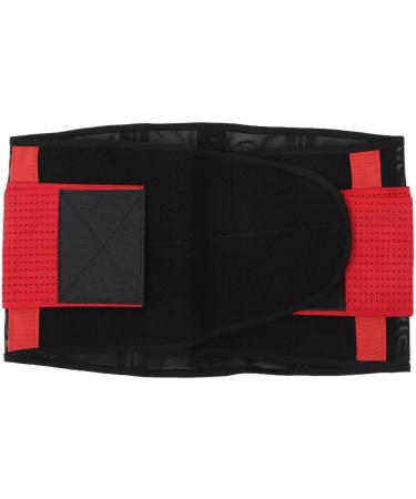Weikeya Lower Back Support Belt with Steel Plate - Comfortable Waist Trainer for Pain Relief & Outdoor Activities - Adjustable Red Design - Buy Online on GoSupps.com