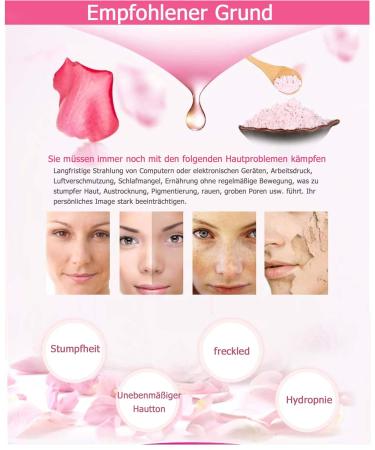 Hydro Peel Off Mask Powder 500g - Rose Leaves | Professional Spa Quality Mud & DIY Gel Mask for Facial Care - Buy Online on GoSupps.com