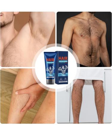 Hair Removal Cream for Skin | Non-Greasy Hair Removal | Body Hair Removal Treatment - For Arms Underarms Bikini Area Back Shoulders Chest Holidays Swimming Gym Athletes - Buy Online on GoSupps.com