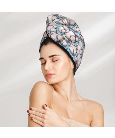 Super Absorbent Microfiber Hair Towel Wrap for Women - Quick Dry Coral Velvet Cap for Long Curly & Thick Hair - Buy Online on GoSupps.com
