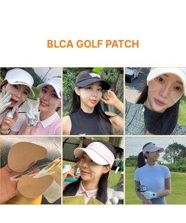BLOCK&CARE Golf Patches for Sun Protection UV Protection Facial Patches for Outdoor Activities 5Pairs of Sunblock Gel Patches with Skincare Ingredients. (1 PACK Petit Golf Patch series2 (Medium)) - Buy Online on GoSupps.com