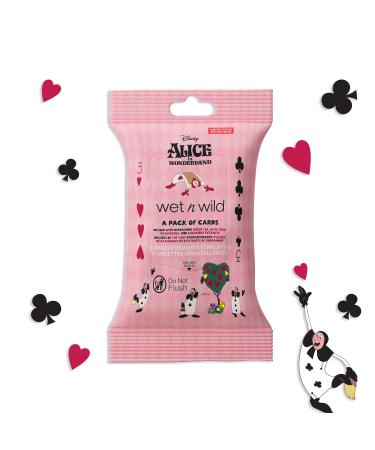 wet n wild A Pack Of Cards Makeup Remover Towelettes Alice In Wonderland Collection