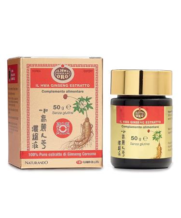 Naturando Naturando Ginseng Joint Gold Soft Extract Toning Adaptogen Anti-Fatigue Action - 50g Pack Gluten Free