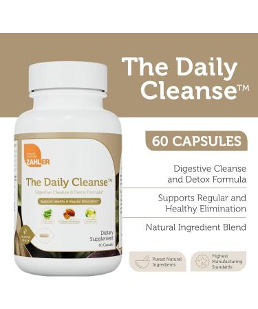 Zahler Daily Cleanse - Digestive Detox Formula for Healthy Elimination | 60 Capsules - International Shipping Available - Buy Online on GoSupps.com