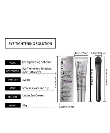 OLLZPJFPK Eye Cream Gentle Care for Eye Area Mild Ingredients Hydrating Elasticity Moisturizing Daily Care Massage Cream - Buy Online on GoSupps.com