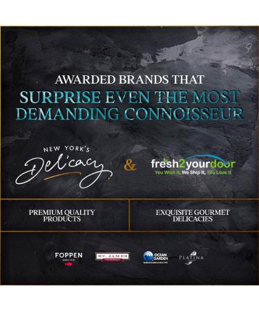 New York's Delicacy Natural Smoked Salmon Nova - 1 Lb. - Award-Winning, Pre-Sliced, Fully Trimmed - Kosher, Gluten Free, High Omega 3 - Premium Atlantic Salmon - Pack of 2 - Buy Online on GoSupps.com