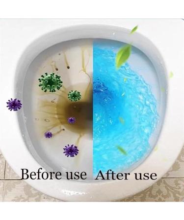 Upgraded Concentrated Descaling Toilet Cleaning Stick Concentrated Descaling Toilet Cleaning Stick Toilet Bowl Cleaners Stick Deep Cleaning Long-Lasting Freshness Powerful Cleaning(Blue 4 pcs) 4 pcs Blue - Buy Online on GoSupps.com