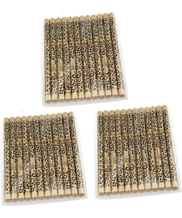 FRCOLOR 3pcs Set 12pcs Eyebrow Pencil Black Eyeliner Pencil with Brush Iron Tube Unibrow Eyebrow Powder - Buy Online on GoSupps.com