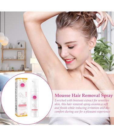 Hair Removal Cream Depilatory Foam for the Body 100ml - Moisturizing Hair Removal For Body Legs Arms Underarms Bikini Line Chin Pubic Area Intimate Areas - Buy Online on GoSupps.com