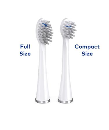 Waterpik Sonic-Fusion Replacement Brush Heads - SFFB-2EW 2 Count | Full Size White - International Shipping Available - Buy Online on GoSupps.com