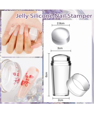 Biutee Nail Stamping Plate Kit with Stamper, Scraper, and Storage Bag - 16pcs Nail Art Design Set - Buy Online on GoSupps.com