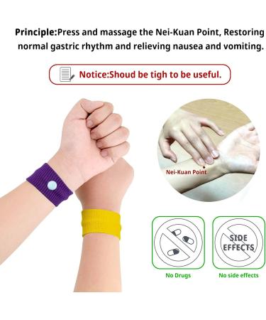 Motion Sickness Wristbands - Natural Nausea Relief for Kids & Adults - Buy Online on GoSupps.com