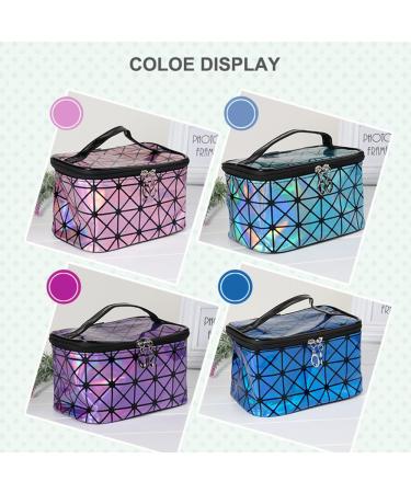 3D Portable Cosmetic Case - Waterproof PU Leather Makeup Storage Organizer Bag for Women & Girls - Perfect for Travel & Parties - Buy Online on GoSupps.com