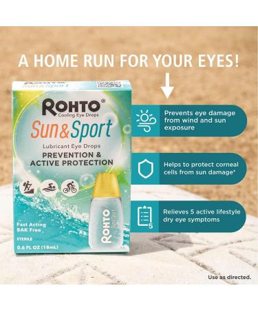 Rohto Sun & Sport Eye Drops - Fast Relief for Outdoor Activities - Buy Online on GoSupps.com
