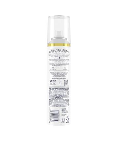 Dove Extra Hold Styling Hairspray Control & Shine for Long-Lasting Hold & Shine Provides 24H Natural Hold & Shine 7 oz 7 Ounce (Pack of 1) - Buy Online on GoSupps.com