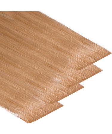 Hair2Heart Premium Invisible Tape Extensions - 40 Real Hair Tapes 50cm Dark Golden Blonde for Seamless Volume & Length - Buy Online on GoSupps.com