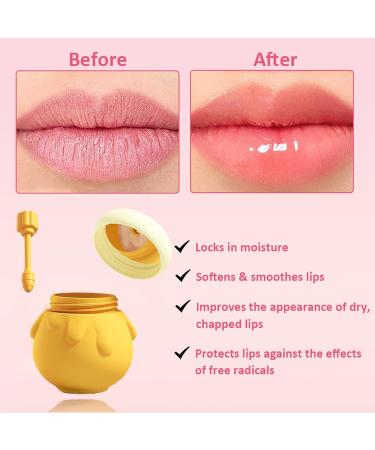 Hydrating Honey Lip Mask - 3-in-1 Balm & Night Treatment for Soft Lips | Milk Lip Masks for Women & Girls - Buy Online on GoSupps.com