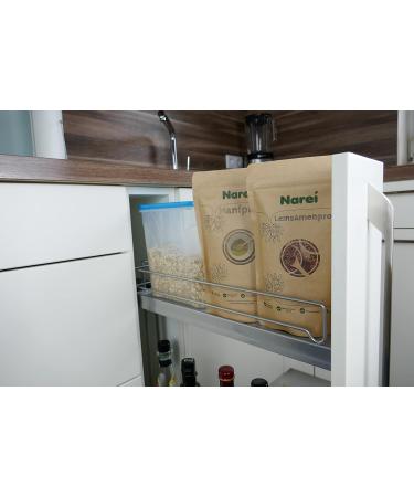 Narei Organic Hemp Protein Powder 1kg - 40% Vegan Protein from Germany | Ideal for Smoothies Muesli Porridge & Baking - DE- KO-005 Certified - Buy Online on GoSupps.com