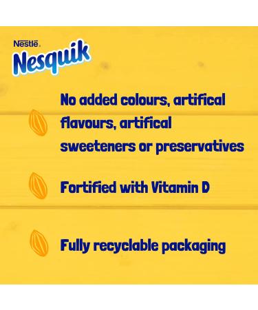Nesquik Milkshake Mix Banana 500g (Pack of 4) - Buy Online on GoSupps.com