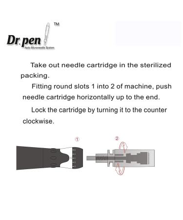 Dr.pen Ultima A7 Replacement Cartridges - Pack of 10 (36 Bayonet) | High-Quality Microneedle Cartridges - Buy Online on GoSupps.com