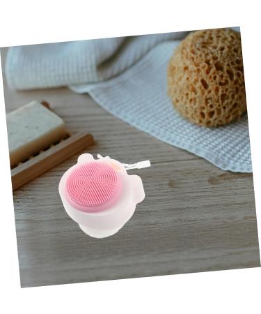HAPINARY Facial Scrubber Soft Fur Facial Cleansing Brush face Brush Bath Brush Manual face washbasin Silicone face Brush Scrub Cleaner exfoliating Brush The face pores Double Sided - Buy Online on GoSupps.com