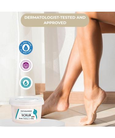 NaturaverdePro Tropical Coconut Ingrown Hair & Bumps Exfoliating Body Scrub Sugar Scrub for Body and Post-Wax Care Infused with Glycerin & Fruit Oils Natural Skin Care for All Skin Types - 10.58 oz - Buy Online on GoSupps.com