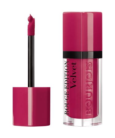 Bourjois Rouge Edition Velvet Liquid Lipstick 13 Fu(N)Chsia Pinks 7.7ml 13 Funchsia