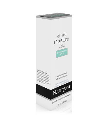 Neutrogena Oil-Free Moisture SPF 15 Sunscreen 4 fl. oz - Buy Online on GoSupps.com