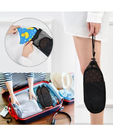 RPlife Spa Slippers - Green Watercolor Cactus & Succulent Design | Comfortable Multicolored Soft House Slippers for Women & Guests | Cute Yellow Rubber Ducks Soap - Buy Online on GoSupps.com