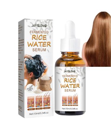 Fermented Rice Water For Hair Growth Rice Water For Hair Rice Water Hair Serum Scalp Serum For Thicker Longer Softer Glossy Hair - Strengthen Moisturize & Thicken Naturally