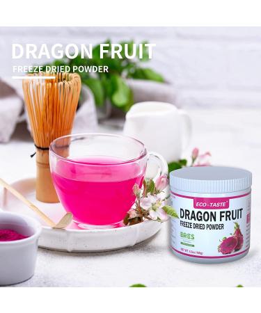 Dragon Fruit Powder 5.3 oz (150g) - Pure Freeze Dried Pitaya Powder - Pack of 1 - Buy Online on GoSupps.com