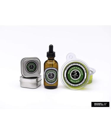 Buy No. 5 Bushwick Premium Beard Soap/Conditioner | 100% Natural | Anti-Dandruff Itch | Handcrafted in USA - Best Men's Grooming Product - Buy Online on GoSupps.com