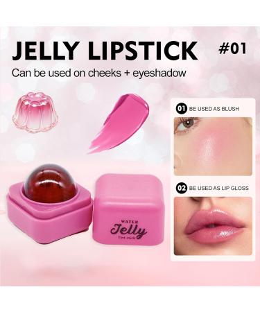 Blush Stick Eye Shadow & Moisturizing Blush - Nourishing Jelly Texture - Instant Lipstick for Women - Daily Makeup & Events - Buy Online on GoSupps.com