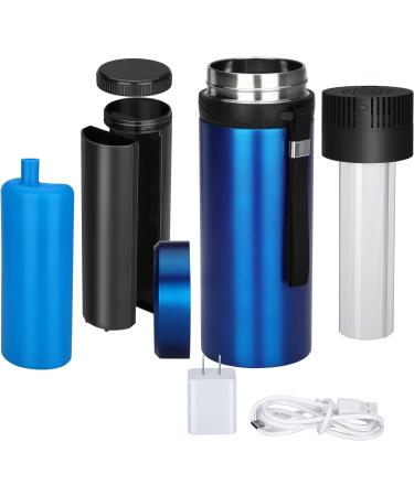 Portable Insulin Cooler Travel Case - TSA Approved, 900ml Capacity, USB Diabetes Travel Case with Automatic Temperature Control - Blue - Buy Online on GoSupps.com