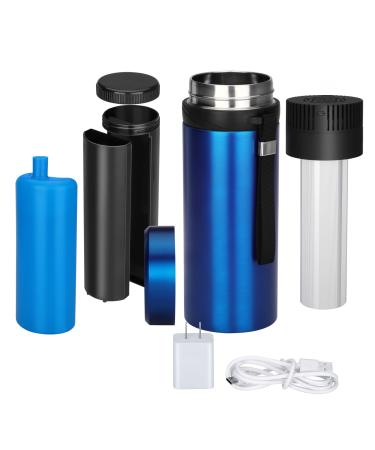 Medical Insulin Cooler Travel Case Insulin Cooler Portable TSA Approved Medicine Cooler Travel Case USB Diabetes Travel Case of 900ml Large Capacity Automatic Temperature Control 36f-46f (Blue)