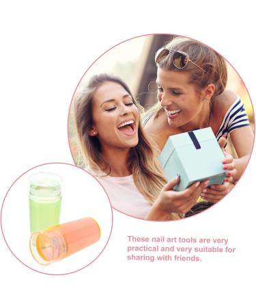 Housoutil 2sets Nail Stamp Set Nail Art Tools Beauty Tools Nail Tools for Nail Art Manicure Tool Image Plate Stamping Manicure Stampers Nail Kit Round Scraper Set Silica Gel 3x3cm As Shown 1 - Buy Online on GoSupps.com